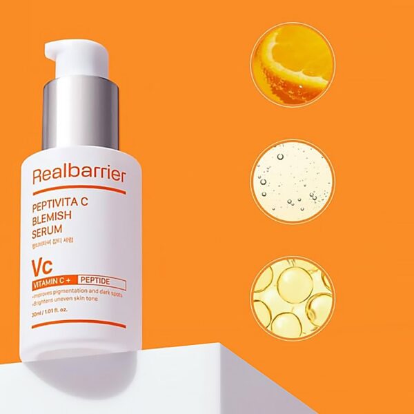 real-barrier-peptivita-c-blemish-serum-texture