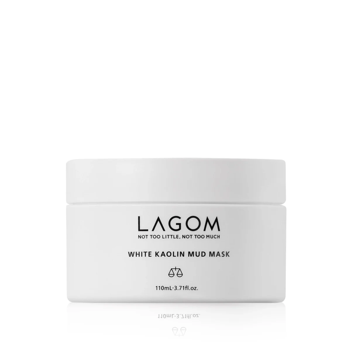 Глиняна маска Lagom White Kaolin Mud Mask 110 мл для очищення пор та контролю себуму Глиняна маска Lagom White Kaolin Mud Mask 110 мл для очищення пор та контролю себуму