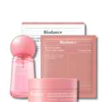 Набір BIODANCE Collagen для омолодження та сяйва шкіри з колагеновою маскою, патчами та серумом-містом
