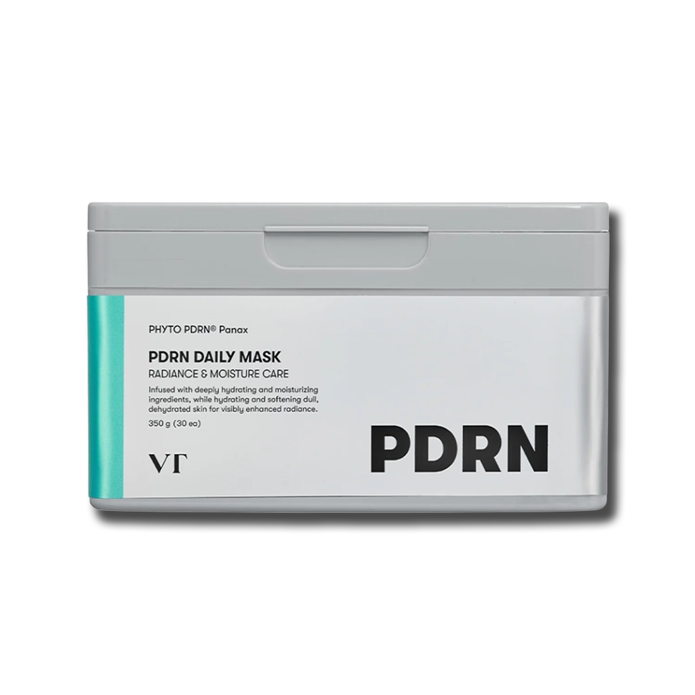 VT PDRN Daily Mask набір тканинних масок з PDRN 30 шт для зволоження шкіри VT PDRN Daily Mask набір тканинних масок з PDRN 30 шт для зволоження шкіри