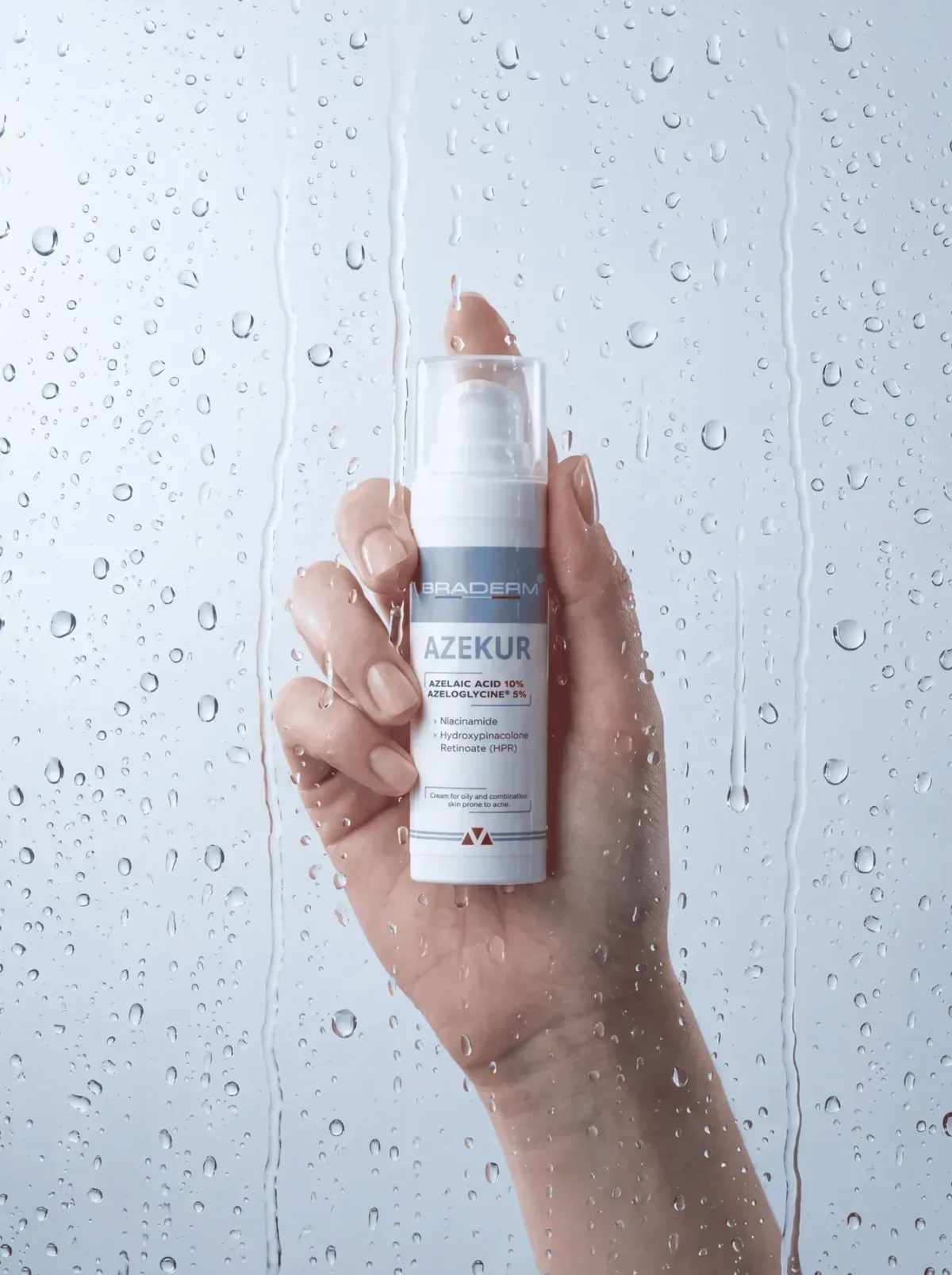 Крем Braderm Azekur Cream для контролю акне та догляду за шкірою з постакне, 30 мл