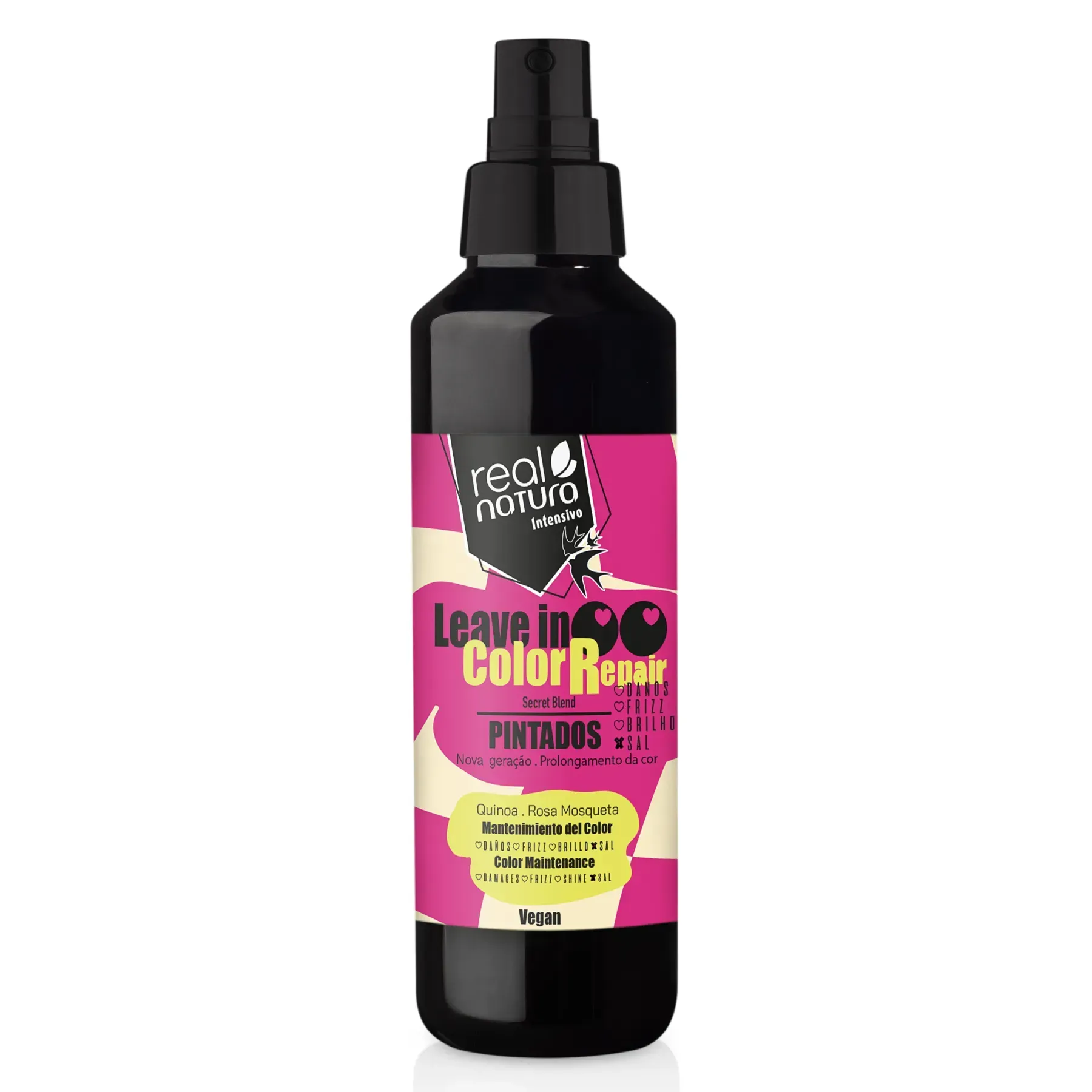 Зволожувальний незмивний спрей Real Natura Leave In Color Repair 100 мл Зволожувальний незмивний спрей Real Natura Leave In Color Repair 100 мл